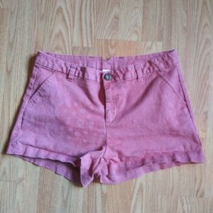 Bongo Paisley Pink on Pink Print Shorts